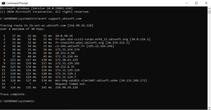 Traceroute