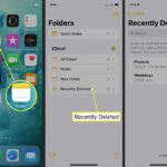 Cara mengembalikan notes yang terhapus di iphone