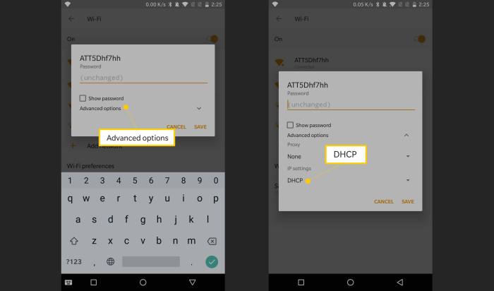 Dns android beebom setting change hit button start then just