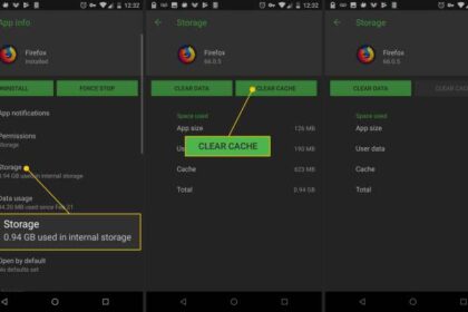 Cara hapus cache android