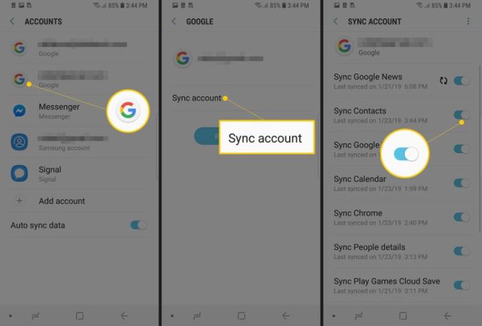 Cara memindahkan kontak dari android ke iphone menggunakan gmail