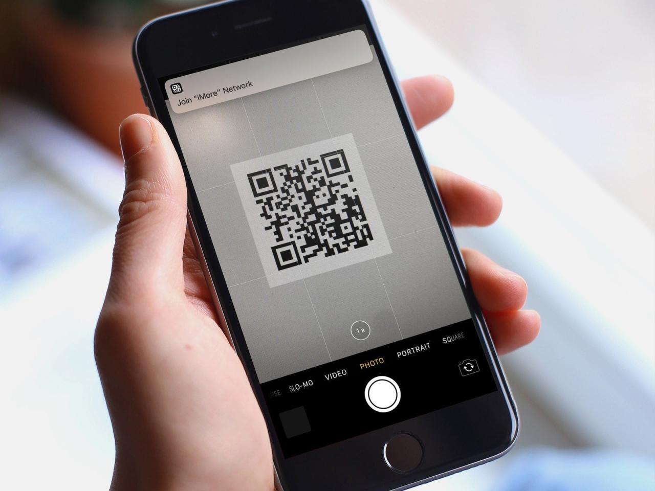 Cara scan qr wifi di iphone