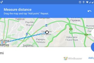 Cara mengukur jarak di google map android