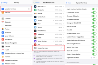 Cara aktifkan lokasi di iphone