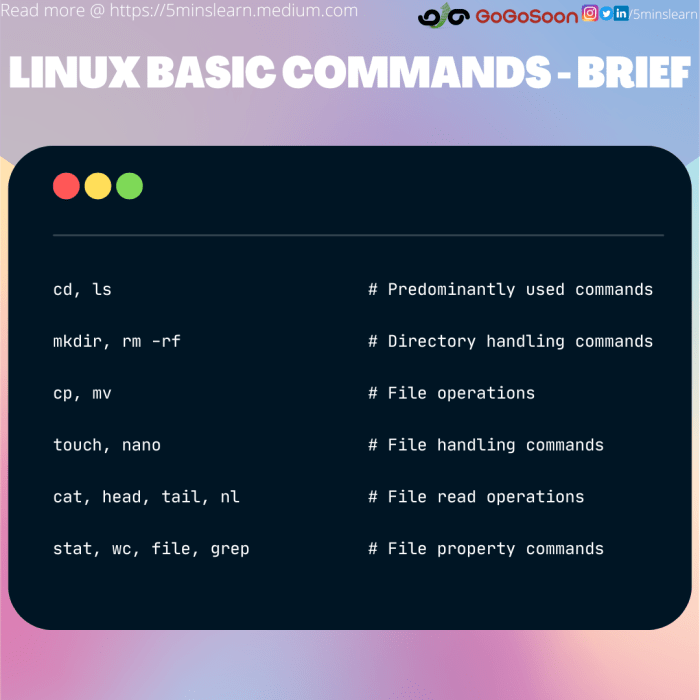 Kumpulan command linux