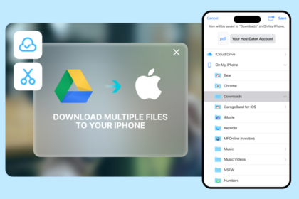 Cara download foto di google drive iphone