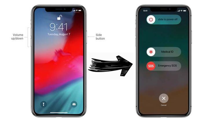 Cara mematikan hp iphone xr