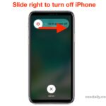 Cara mematikan iphone xs