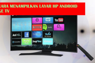 Cara nyambungin hp ke tv