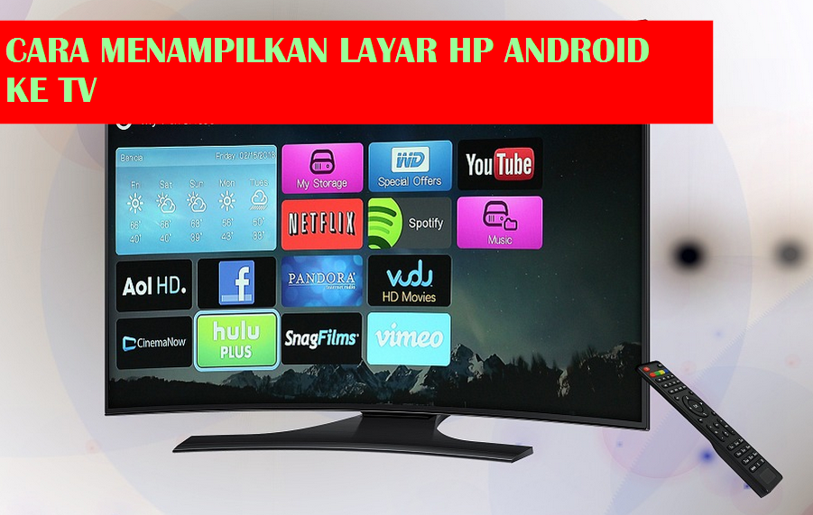 Cara nyambungin hp ke tv