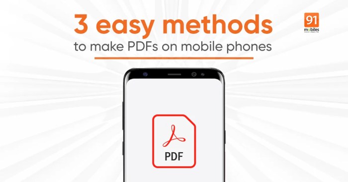 Cara membuat file pdf di android