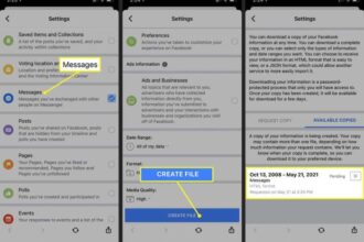 Cara mengembalikan pesan messenger yang terhapus di android