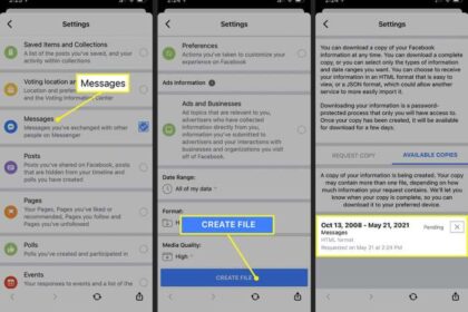 Cara mengembalikan pesan messenger yang terhapus di android