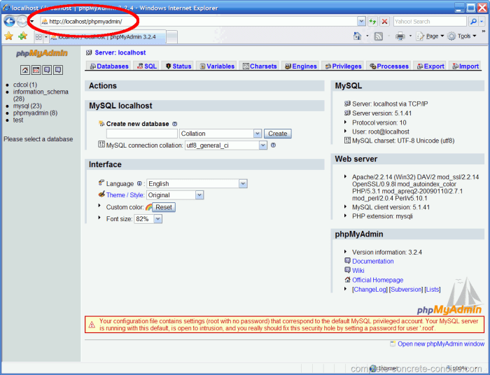 Tutorial membuat database dengan xampp