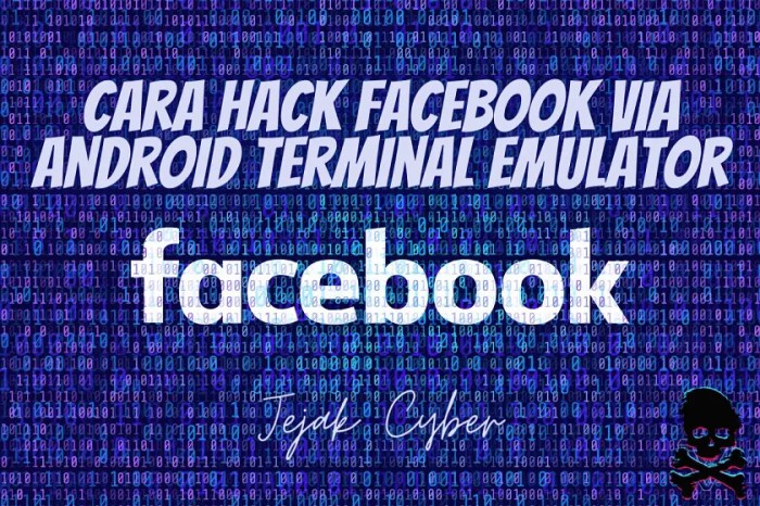 Cara hack facebook via android terminal emulator