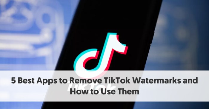 Cara menghilangkan watermark tiktok di android