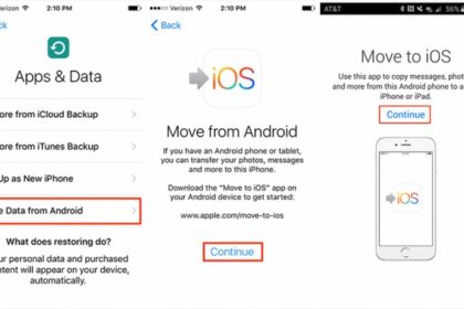 Cara kirim file iphone ke android