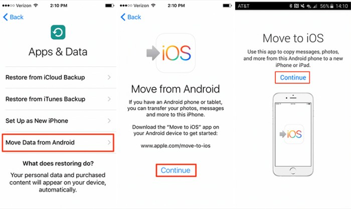 Cara kirim file dari iphone ke android