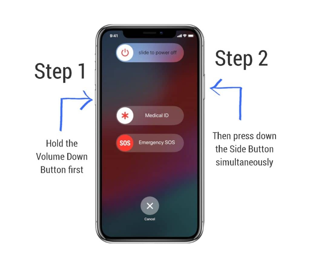 Cara mematikan iphone x