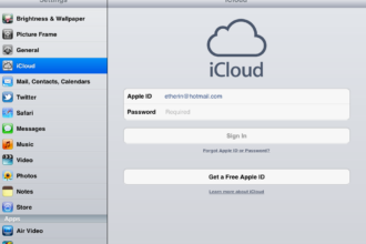 Cara daftar icloud iphone