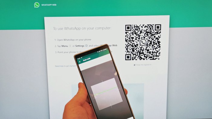 Cara scan whatsapp web di android