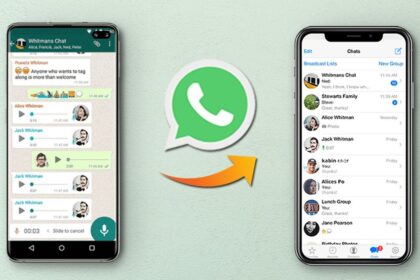 Cara memindahkan whatsapp iphone ke android