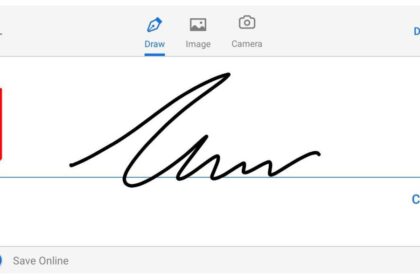 Cara digital signature