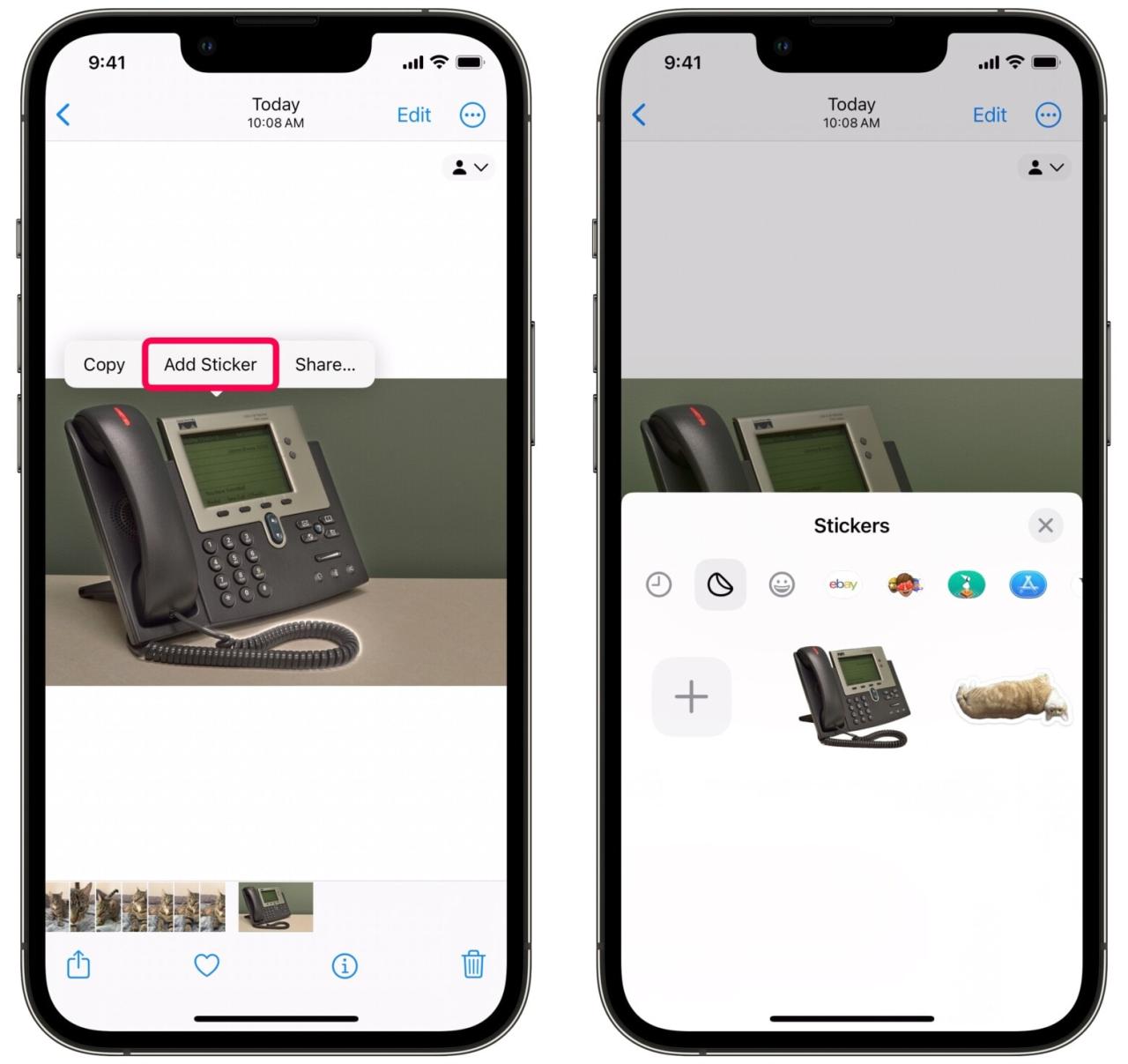 Cara bikin stiker di iphone