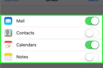 Cara menambah email di iphone