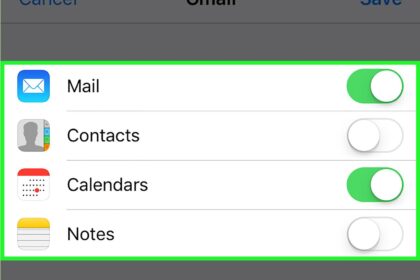 Cara menambah email di iphone