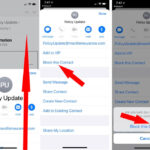 Cara blokir kontak di iphone