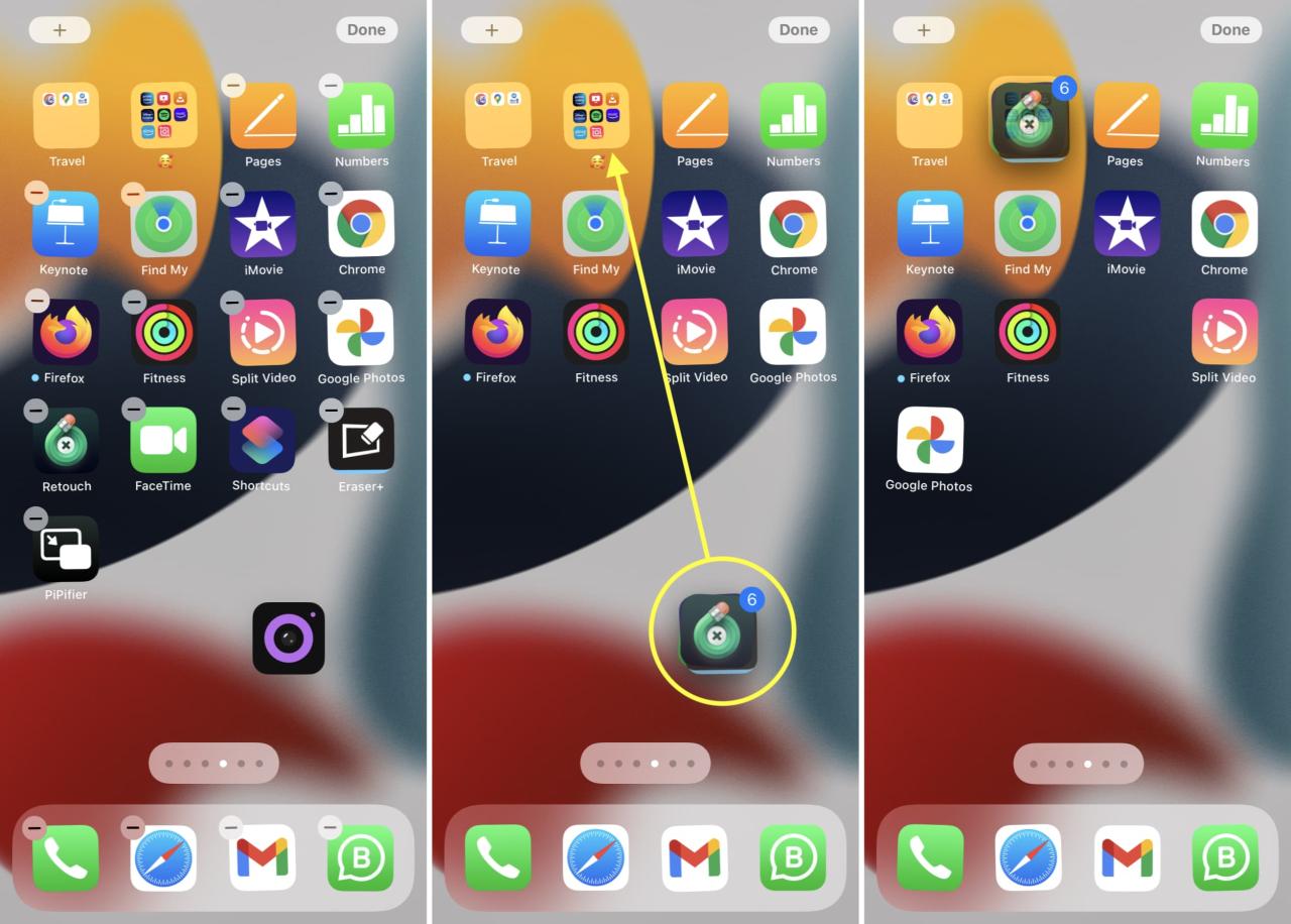 Cara buat folder di iphone