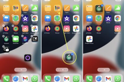 Cara membuat folder di iphone