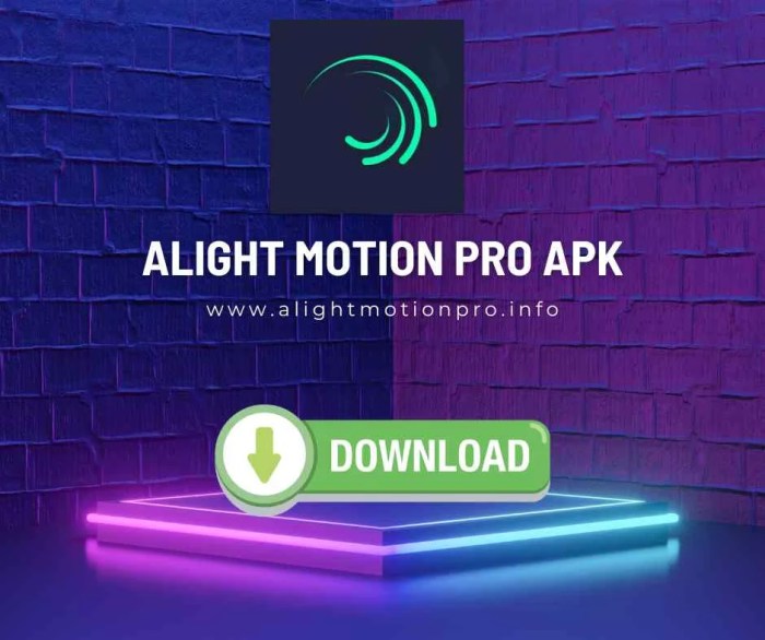 Cara download alight motion pro di android