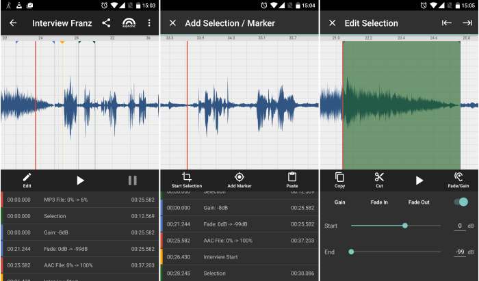 Cara mengedit suara rekaman menjadi jernih di android