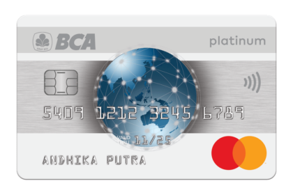 Bca platinum mastercard kartu