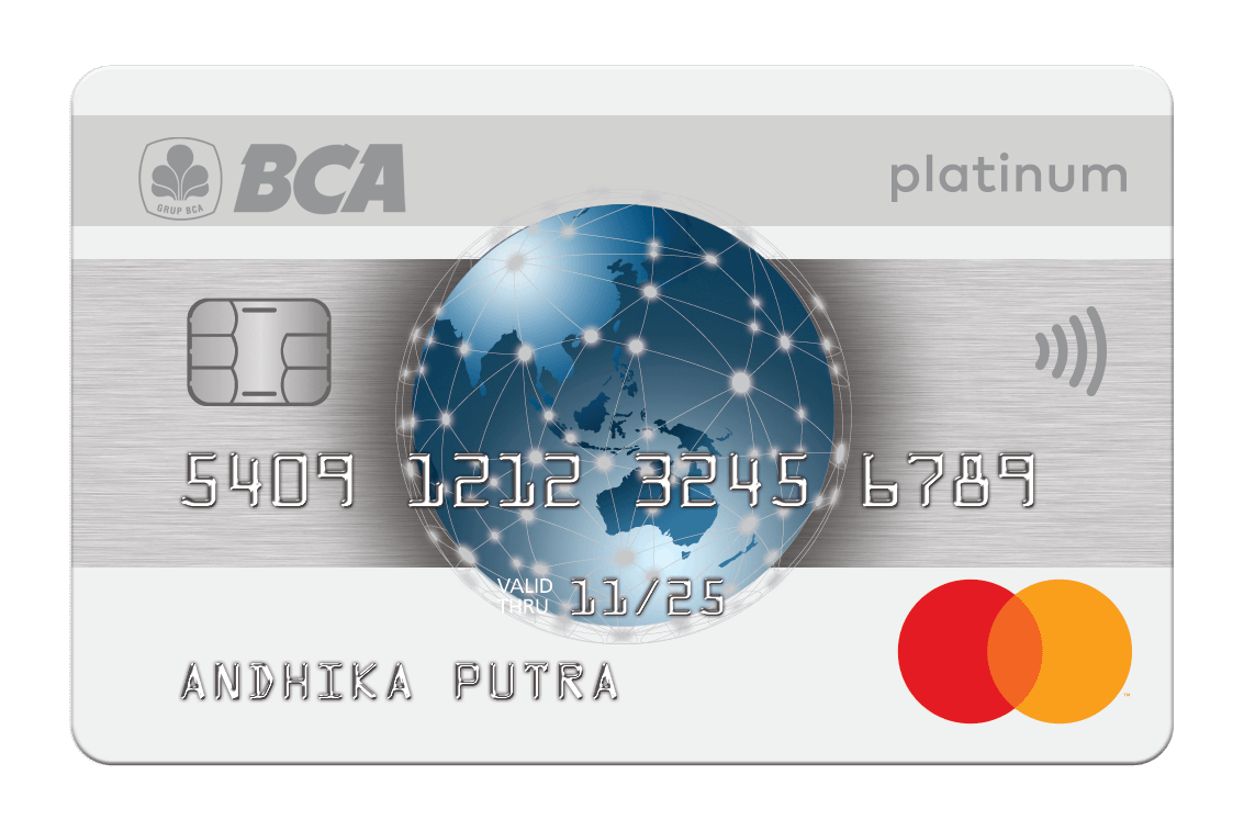 Bca platinum mastercard kartu