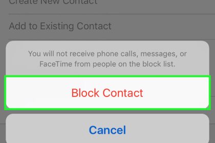 Cara blokir no hp di iphone