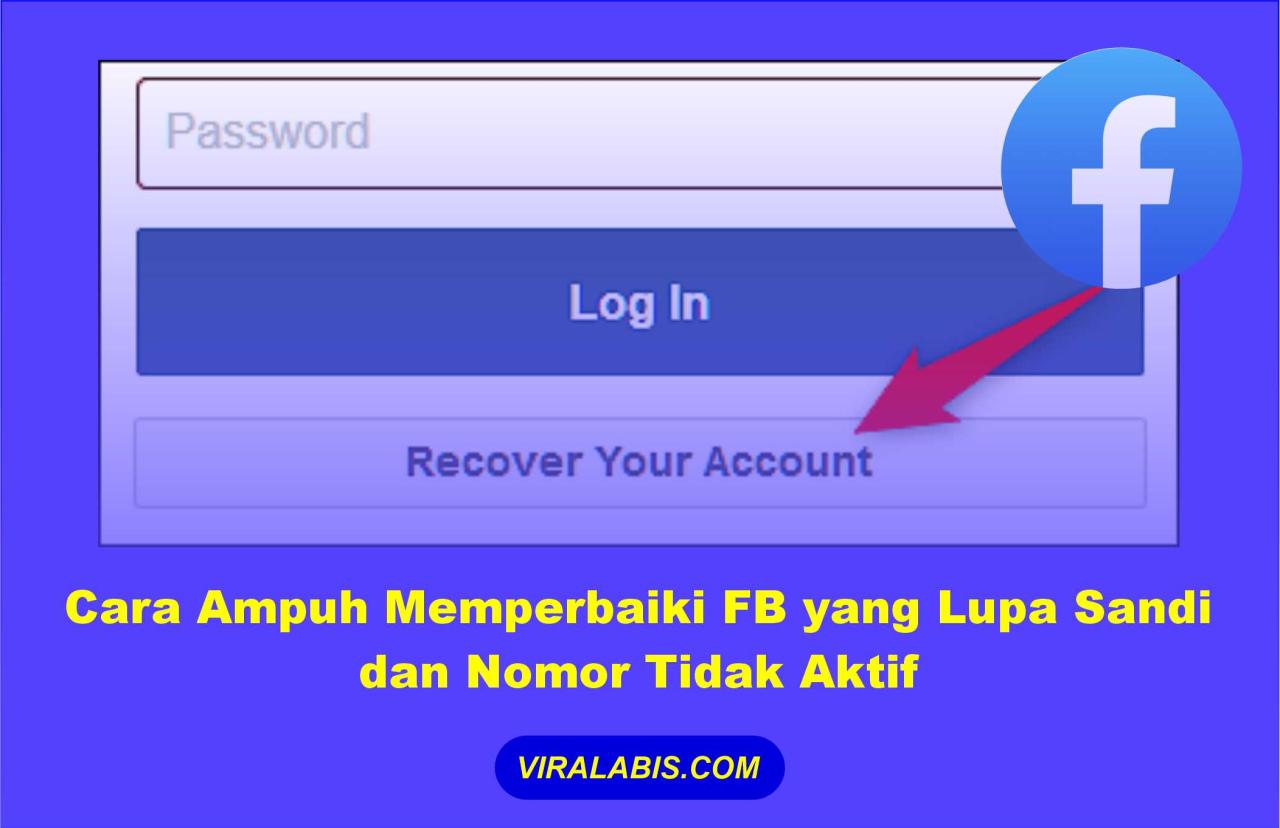 Fb lupa sandi membuka mu langkah nomor akun cari