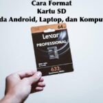 Cara format kartu sd