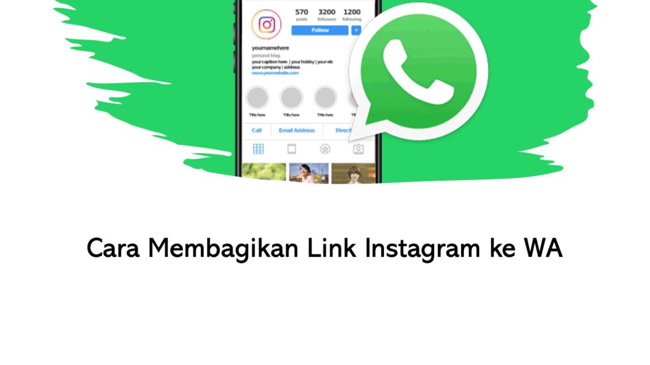 Cara membuat link wa di ig