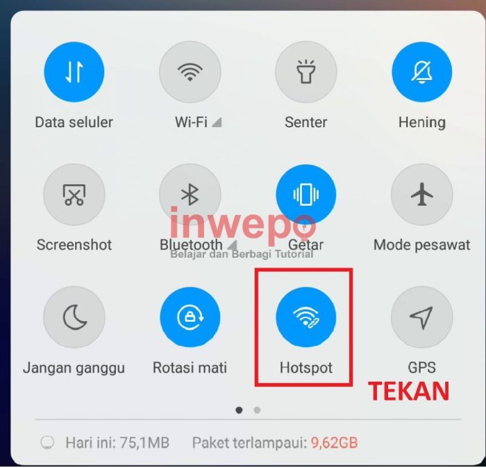 Cara merubah jaringan di hp xiaomi