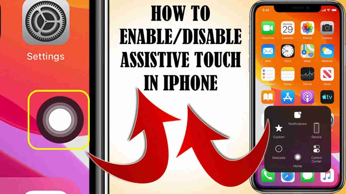 Cara menghilangkan assistive touch di iphone