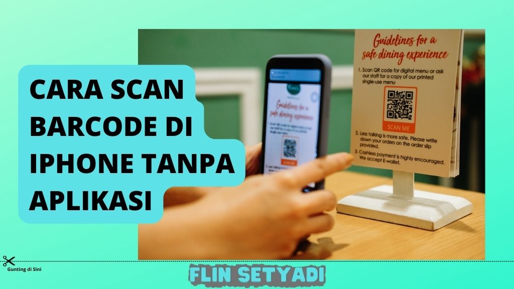 Cara scan barcode di iphone tanpa aplikasi