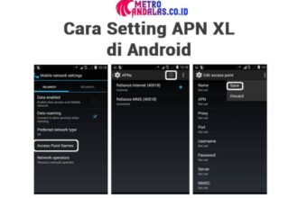 Cara mengaktifkan paket data xl di android