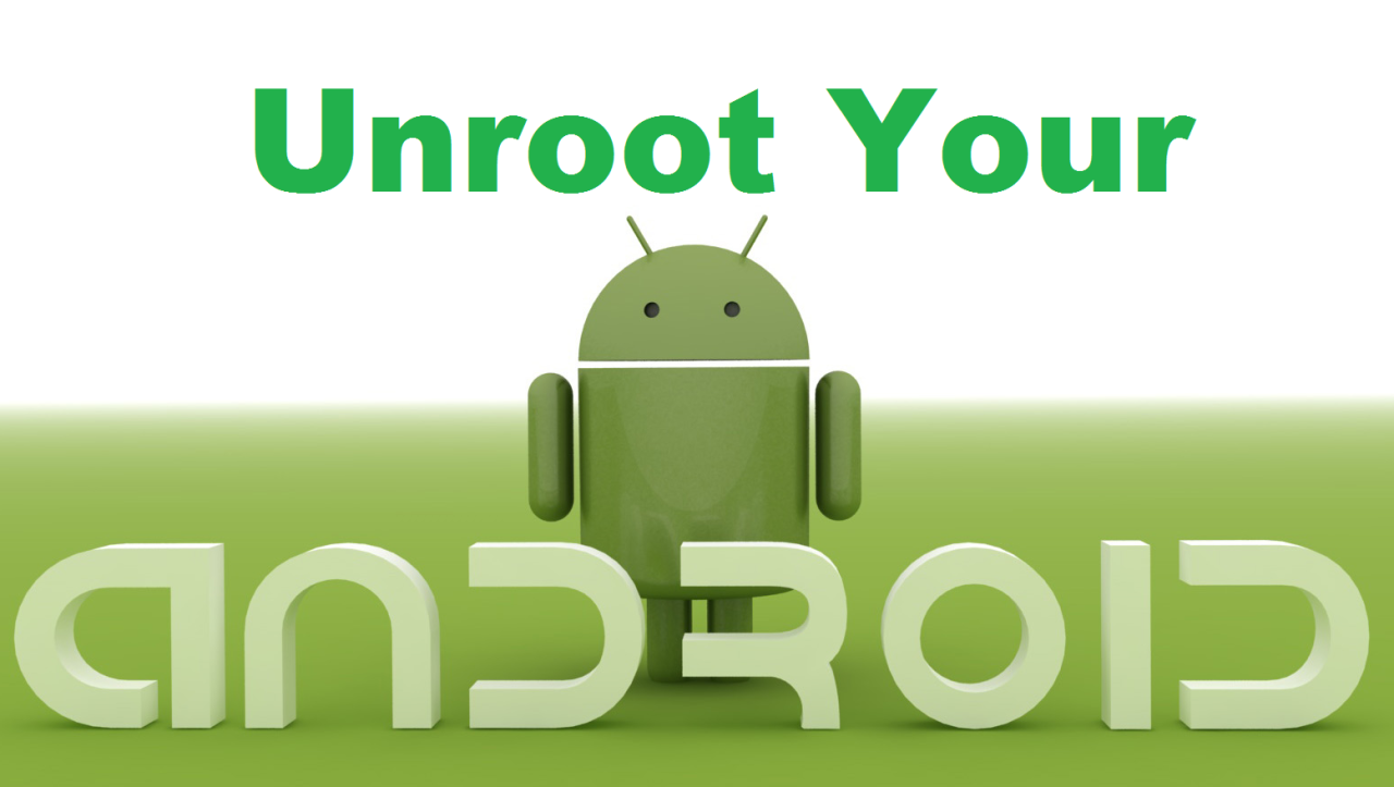 Unroot kingroot pilih uninstall