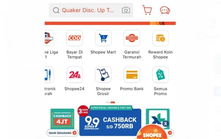 Cara mendapatkan koin shopee