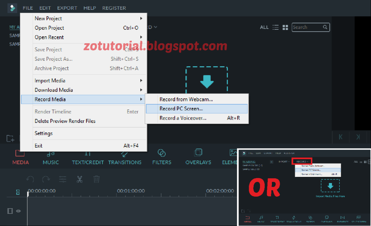 Cara screen recorder di laptop