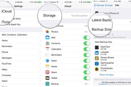 Cara backup iphone