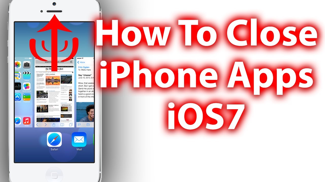 Cara menutup aplikasi di iphone